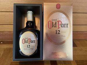 【未開封】Grand Old Parr 12 year グランドオールドパー 12年 40％ 750ml 【C-2】