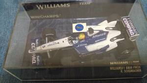 1/43 MINICHAMPS 2002年　ウィリアムズF1BMW FW24#5 R・シューマッハ