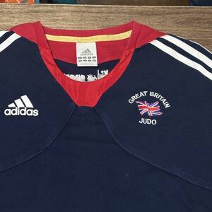 ☆adidas 柔道 イギリス代表 グレートブリテン Tシャツ GREAT BRITAIN JUDO uk sport T-shirt tee