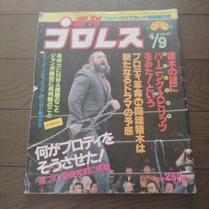 週刊プロレス昭和60年4月9日 87号