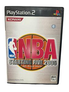 PS2 ゲームソフト NBA STARTING FIVE 2005 H44