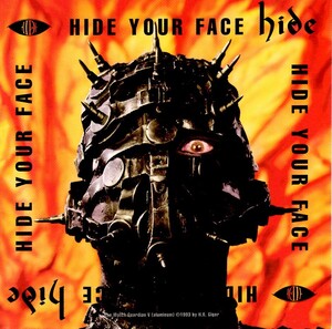 hide＜X JAPAN、hide with Spread Beaver、zilch＞「HIDE YOUR FACE」CD＜DICE、EYES LOVE YOU、TELL ME、50% & 50%、DOUBT、他収録＞