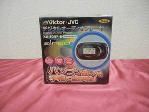 【ビクター】新品 未使用 Victor JVC MP-3 デジタルオーディオ プレーヤー XA-E25P-B スパークルブラック 送料込み