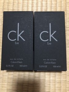 ★ 新品 ★ カルバンクライン CK-be 100ml ×２本セット ★送料０！★外フィルムなし