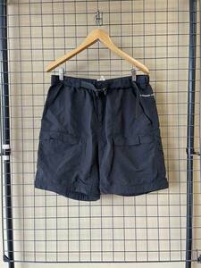 【POP TRADING COMPANY/ポップトレーディングカンパニー】8-Pocket Shorts sizeL BLACK 8ポケット ショーツ ショートパンツ ブラック 1LDK