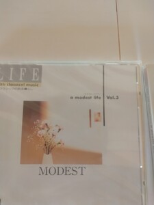 CD　LIFE　with classical music POETIC 、MODEST 合計2枚　未開封