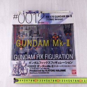 4G3 フィギュア 未開封 バンダイ ガンダムMk-II ティターンズ RMS-154バーザム改 GUNDAM FIX FIGURATION #0012 機動戦士Zガンダム