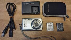 PENTAX ペンタックス Optio M40 デジタルカメラ　＋互換品バッテリー