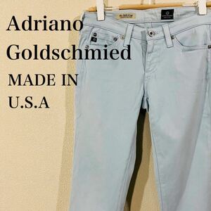 IK256 AG/Adriano Goldschmied エージー/アドリアーノゴールドシュミット コットン ストレートパンツ アメリカ製 Made in America