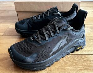 【廃番 新品未使用】ALTRA OLYMPUS 5 BLACK/BLACK US9 27cm アルトラ オリンパス ブラック トレラン トレイルランニング 登山 靴