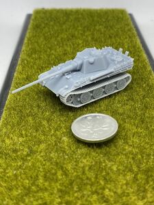 1/144レジンキット　未塗装 WWⅡ ドイツ軍　V号戦車パンターⅡ型中戦車88mm 鋼鉄転輪　ワールドタンクミュージアム【同梱可能】0529