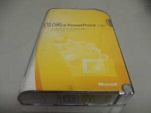 Microsoft Office PowerPoint 2007　製品版　PC-067