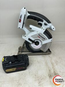 ♪ panasonic EZ45A2 18V パワーカッタ バッテリー付【中古】