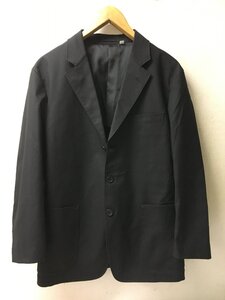 ◆UNIQLO U ユニクロ　ユー　3B リラックス　フィット テーラード ジャケット サイズS 美 黒 311-437147