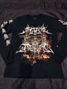 BABYMETAL 2024年 北米ツアー限定 TRIAL OF THE FOXES LONG SLEEVE TEE Sサイズ ロンT 海外 Tシャツ US ワールドツアー 赤子金属 FOX ONE