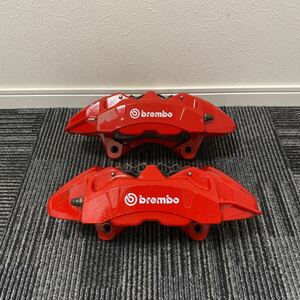 中古 美品 ホンダ FK8 シビック タイプR 純正 brembo ブレンボ フロント ブレーキ キャリパー 左右セット ブレーキ パッド