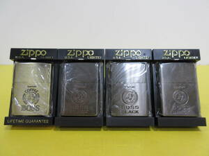 284) ZIPPO/ジッポー サントリー BOSS/ボス コーヒー 4個セット