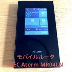 NEC Aterm MR04LN デュアルSIM simフリー モバイルルーター