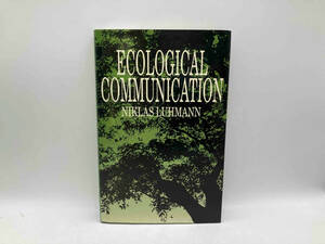 洋書 ECOLOGICAL COMMUNICATION NIKLAS LUHMANN ニクラス・ルーマン ★ 店舗受取可