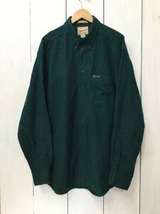 WOOLRICH ウールリッチ USA製 ヘビーネルシャツ 厚手 コットン長袖シャツ メンズXL TALL 大きめ 良品