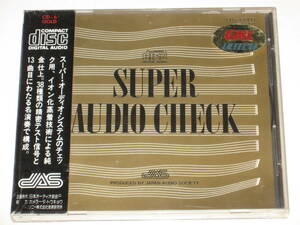 CD SUPER AUDIO CHECK CD-6 GOLD/シール帯付/スーパー・オーディオ・チェック・CD/ゴールドCD