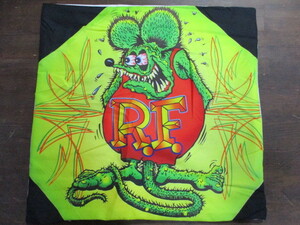 ラットフィンク★クッションカバー ratfink weirdo エドロス　ratland　ホットロッド ☆①