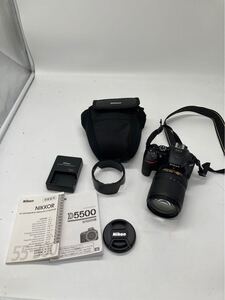 ※【極備品】Nikon ニコン　D5500 18-140VR デジタル一眼レフカメラ　レンズキット　完動品　