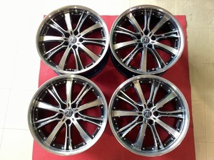 ANHELO アネーロ 19インチアルミホイール 19X8.5JJ+35 PCD114.3 5穴 a-2990 O0-1 YM