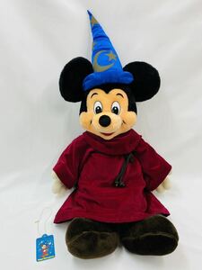 特大 ファンタジア ミッキーマウス ミッキー ぬいぐるみ ディズニー Disney 当時物 タグあり 東京ディズニーランド