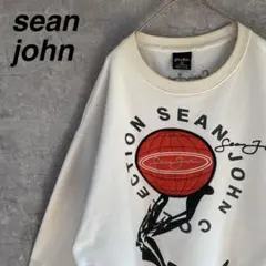 Sean John 刺繍スウェットトレーナー　HIPHOP XLメンズ　g1