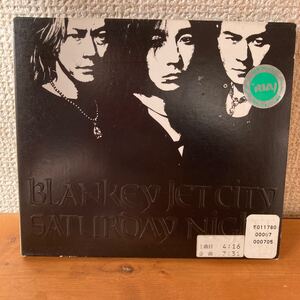 BLANKEY JET CITY シングルCD Saturday night レンタル落ち