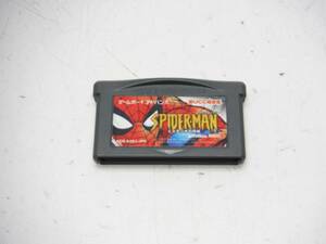 GBA ソフト スパイダーマン ミステリオの脅威