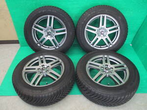 GOODYEAR VECTOR 4season 215/60R16 95H ZMEIST 【16×6.5J+48 5H-100】埼玉県発 4本set プリウス カローラスポーツ レクサス CT BRZ 等