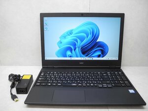 ☆1円☆第8世代☆NEC☆Versa Pro VKM16/X-5☆高解像度☆Core i5 1.60GHz/8GB/SSD256GB/DVD/無線/Bluetooth/カメラ/Office/Windows 11 Pro☆