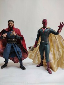 ホットトイズ ドクター ストレンジ ヴィジョン MOVIE マスターピース MARVEL アベンジャーズ エンドゲーム Infinity stone HOT TOYS 美品