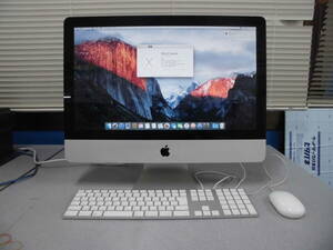 Apple　iMac　A1311　21.5インチ　Core2Duo3.06GHz　メモリ4GB　SSD240GB　MacOSX El Capitan