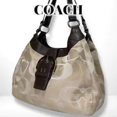 ✨良品✨ COACH ショルダーバッグ ハンドバッグ シグネチャー ソーホー