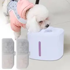 匿名配送❣️猫犬　水 フィルター ペット自動給水器フィルター 軟水化フィルター