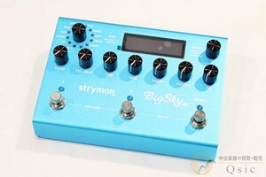 [新品同様] strymon Bigsky MX 2つのリバーブを同時に使用可能/12種類のリバーブ搭載 [UK293]