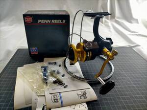 續麥【箱付 USA製】ペン スピンフィッシャー 4400SS PENN REEL Spinfisher ペンリール スピニング ジギング 泳がせ カゴ釣 チャーマス0503F