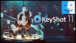 KeyShot 11 Pro 3D for MacOS フォトレンダラー 制限なし 日本語 永久版ダウンロード版