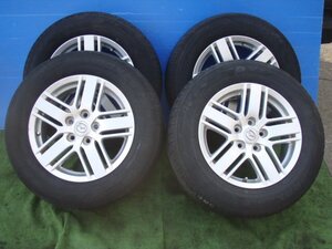 ★　LY3P　マツダ　MPV　純正 アルミ ホイール 16インチ 　6.5J +45 PCD 114.3　5穴　タイヤ TOYO 215/65R16 4本 SET　360847JJ