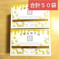 新品TEARTHティーアース　はちみつ紅茶ティーバッグ(25袋入り)個包装×２箱