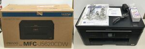 □　ブラザー　brother　MFC-J5620CDW　プリビオネオ　A3対応プリント対応　コンパクトビジネスインクジェット複合機　約12㎏　34-169