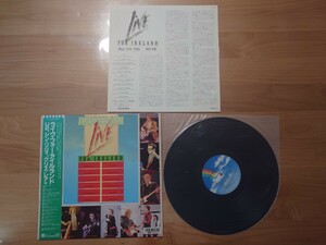 ★ライヴ・フォー・アイルランド　LIVE FOR IRELAND★U2、シン・リジィ THIN LIZZYほか★帯付★LPレコード★歌詞カード汚れあり★中古品 