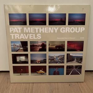 ドイツオリジナル　pat metheny group / travels LP レコード　2枚組　パットメセニーグループ　トラベルズ