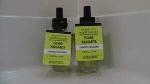 ☆Bath&Body Works ルームフレグランス　レフィル　ISLAND MARGARITA　2点セット☆彡【新品未使用】