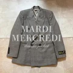 【公式】Mardi Mercredi チェック ダブルジャケット オーバーサイズ