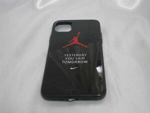 激レア iPhone11プロマックスカバー NIKE JORDAN 美USED 送料無料です。