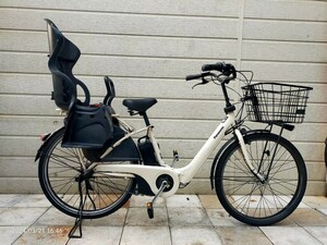 パナソニック GyuttoANNYS F DX電動アシスト自転車 26インチ ギュットBE-ELMA63 AF 内装3段変速(バッテリー・充電器付)整備済み A2032101